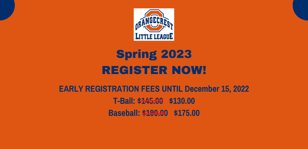 Spring 2023 - Register Now for Early Bird Discount!