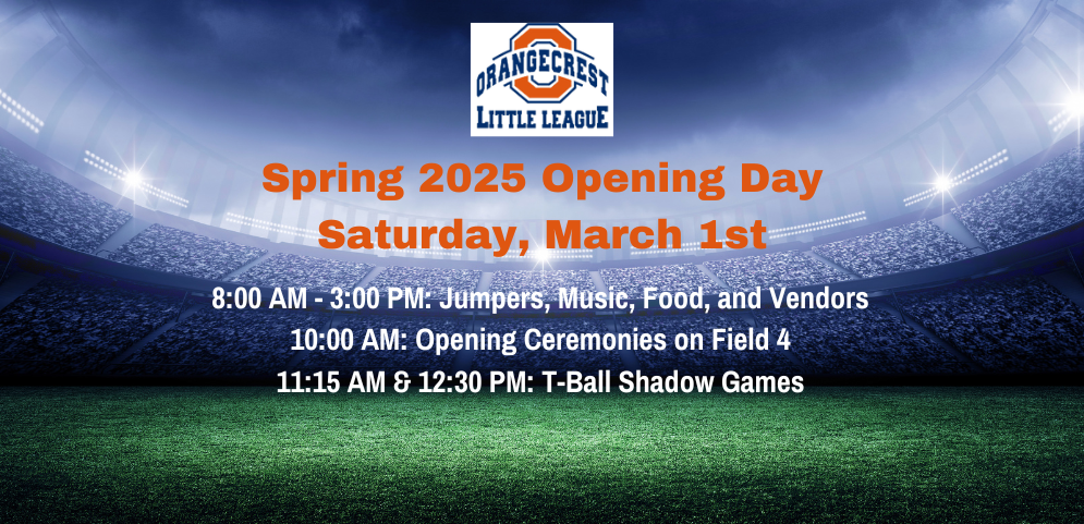 Opening Day - Spring 2025